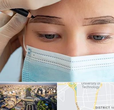 کاشت ابرو در استاد معین 