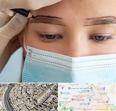 کاشت ابرو در شهرک غرب مشهد 