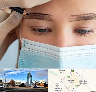 کاشت ابرو در تایباد