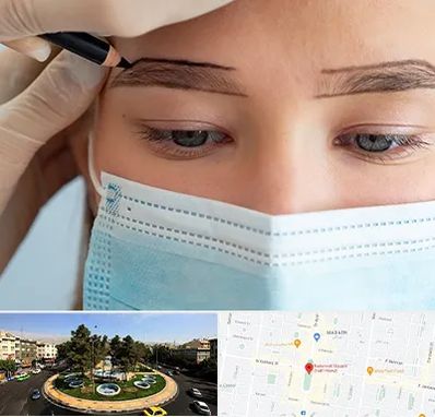 کاشت ابرو در هفت حوض 