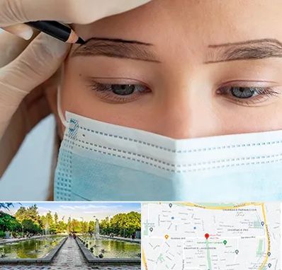 کاشت ابرو در سرسبز 