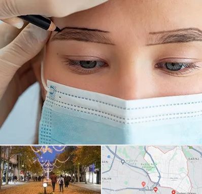 کاشت ابرو در ولیعصر ارومیه