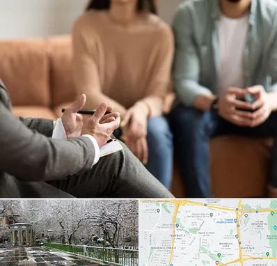 مشاور زناشویی در باغ فیض