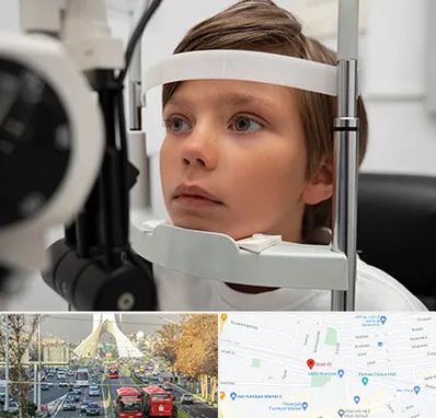 دکتر فوق تخصص شبکیه چشم در خیابان آزادی 