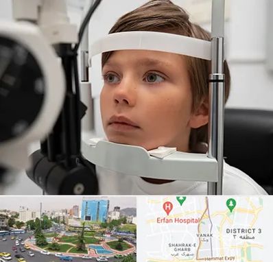 دکتر فوق تخصص شبکیه چشم در ونک 