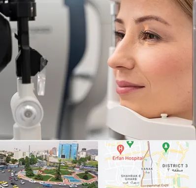 دکتر فوق تخصص چشم در ونک 