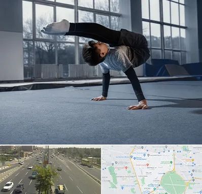 خانه ژیمناستیک در منطقه 17 تهران 