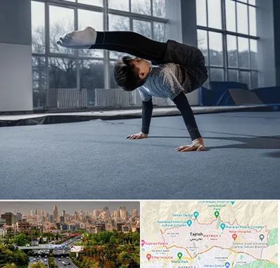 خانه ژیمناستیک در منطقه 1 تهران 