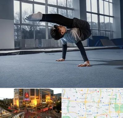 خانه ژیمناستیک در جنت آباد تهران 