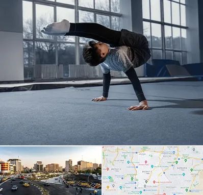 خانه ژیمناستیک در منطقه 7 تهران 