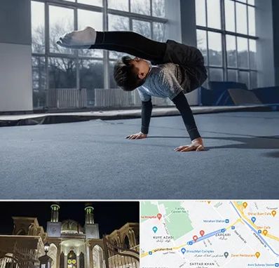 خانه ژیمناستیک در زرگری شیراز 