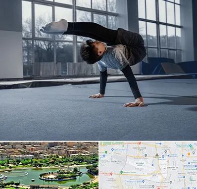 خانه ژیمناستیک در منطقه 9 تهران 