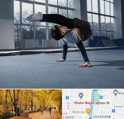 خانه ژیمناستیک در چهارباغ اصفهان 
