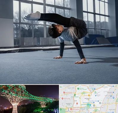 خانه ژیمناستیک در منطقه 3 تهران 