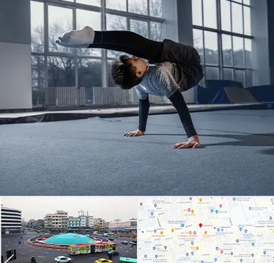 خانه ژیمناستیک در میدان انقلاب 