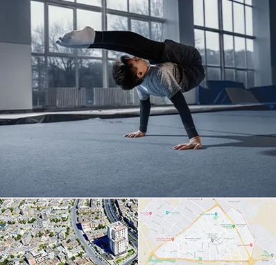 خانه ژیمناستیک در قاسم آباد مشهد 