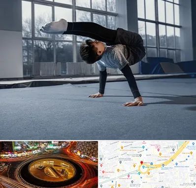 خانه ژیمناستیک در میدان ولیعصر 