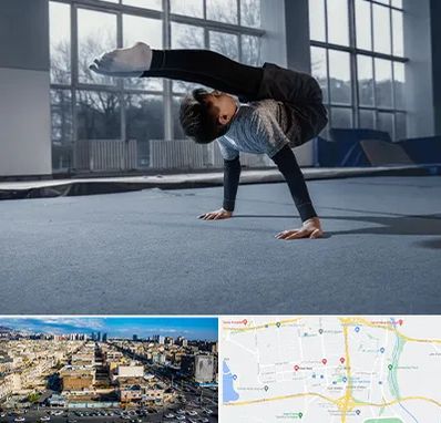 خانه ژیمناستیک در شهرک راه آهن 