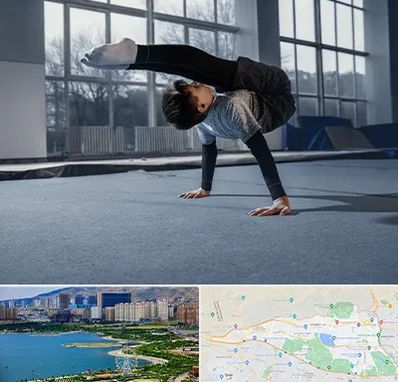 خانه ژیمناستیک در منطقه 22 تهران 