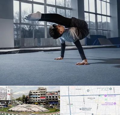 خانه ژیمناستیک در مرکز تهران