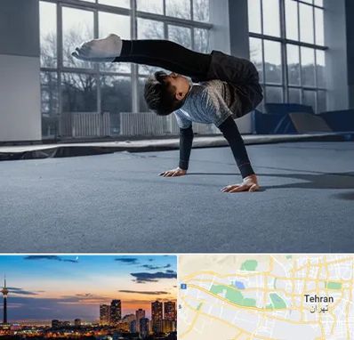 خانه ژیمناستیک در غرب تهران 