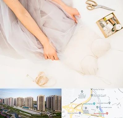 آموزش دوخت لباس عروس در المپیک 