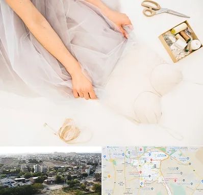 آموزش دوخت لباس عروس در منطقه 20 تهران 