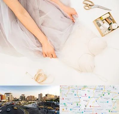 آموزش دوخت لباس عروس در منطقه 7 تهران 