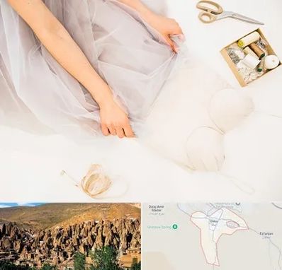 آموزش دوخت لباس عروس در اسکو