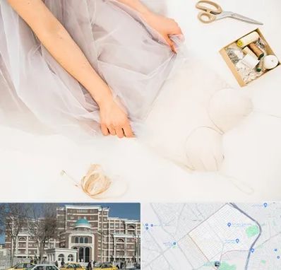 آموزش دوخت لباس عروس در طلاب مشهد