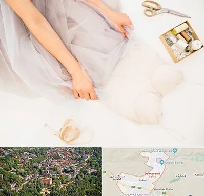 آموزش دوخت لباس عروس در دماوند