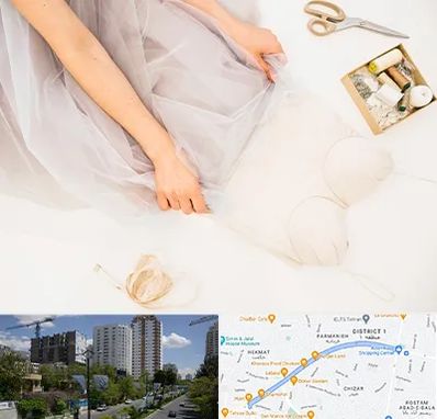 آموزش دوخت لباس عروس در اندرزگو 