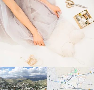 آموزش دوخت لباس عروس در رودهن