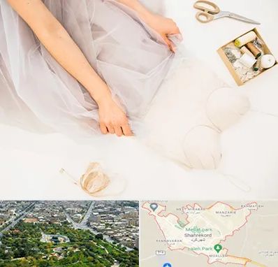 آموزش دوخت لباس عروس در شهرکرد