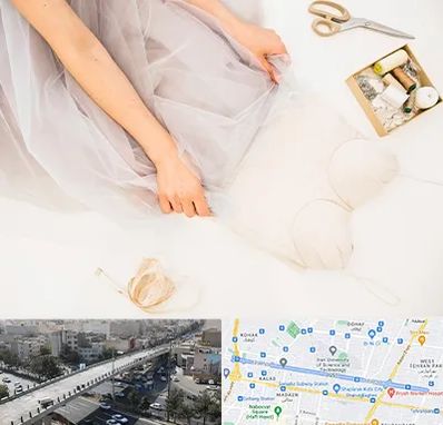 آموزش دوخت لباس عروس در فرجام 