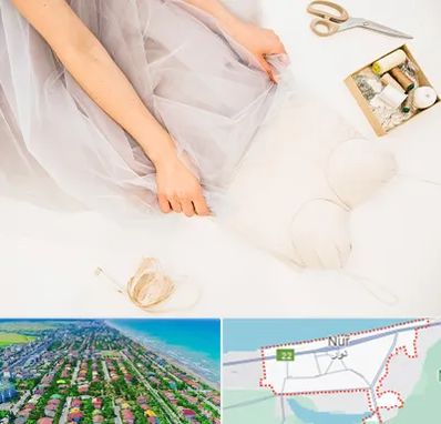 آموزش دوخت لباس عروس در نور