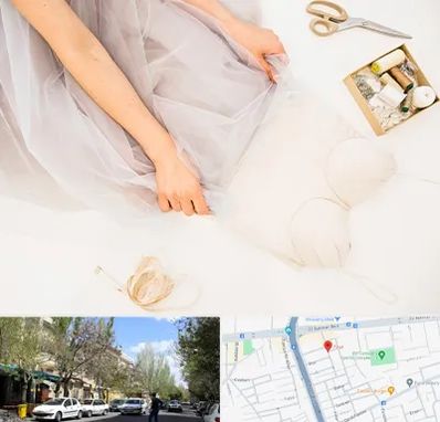 آموزش دوخت لباس عروس در کوی فیروز تبریز