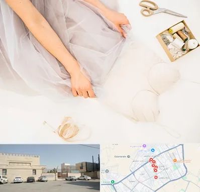 آموزش دوخت لباس عروس در نواب اسلامشهر