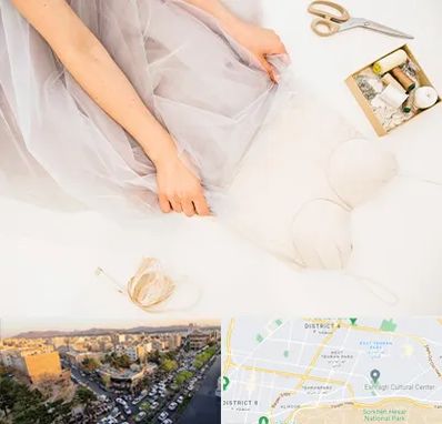 آموزش دوخت لباس عروس در تهرانپارس 