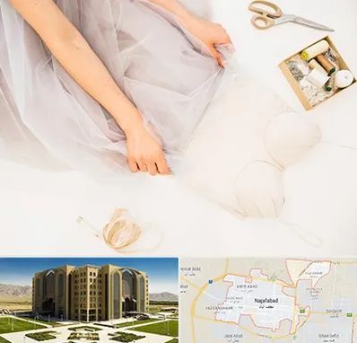 آموزش دوخت لباس عروس در نجف آباد