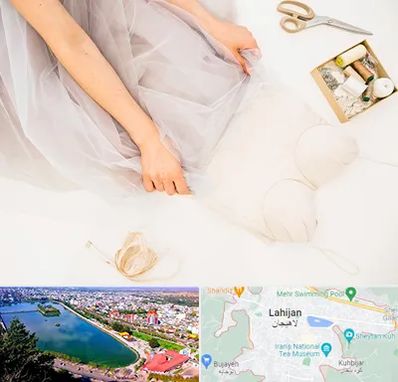 آموزش دوخت لباس عروس در لاهیجان