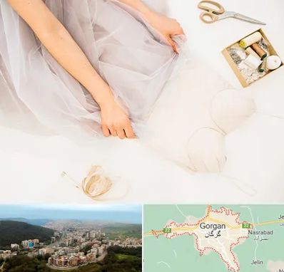 آموزش دوخت لباس عروس در گرگان