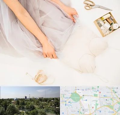 آموزش دوخت لباس عروس در منطقه 16 تهران 