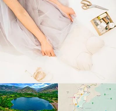 آموزش دوخت لباس عروس در رودبار