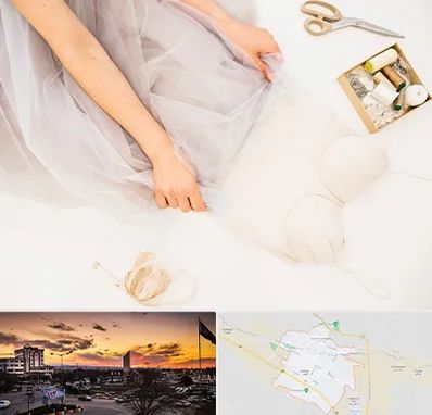 آموزش دوخت لباس عروس در قوچان