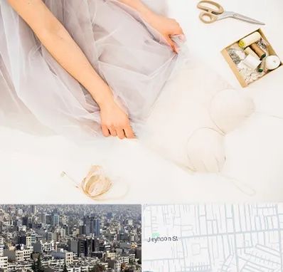 آموزش دوخت لباس عروس در جیحون