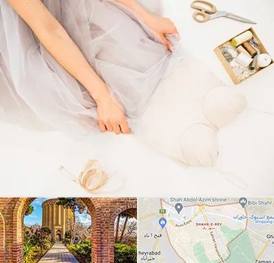 آموزش دوخت لباس عروس در شهر ری