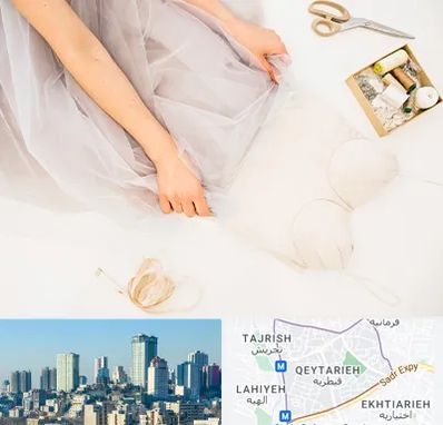 آموزش دوخت لباس عروس در قیطریه