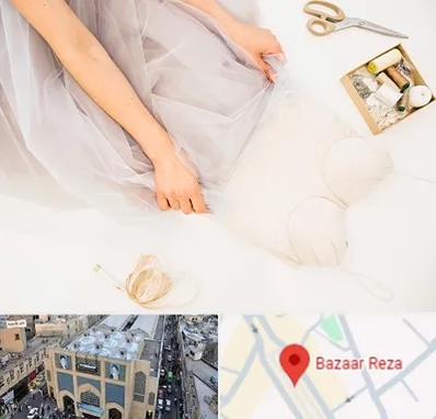 آموزش دوخت لباس عروس در بازار رضا مشهد