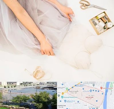 آموزش دوخت لباس عروس در گلستان اهواز 